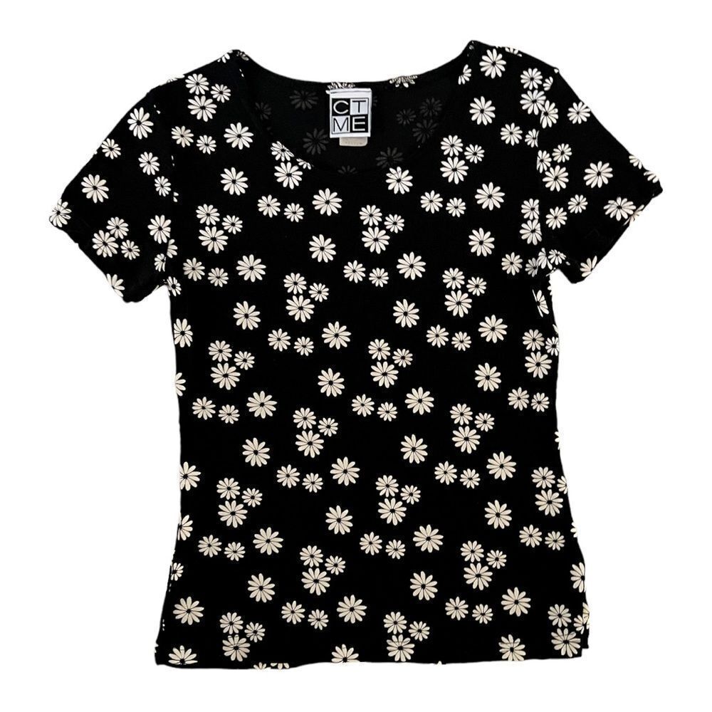 vintage Floral Shrunken Tee